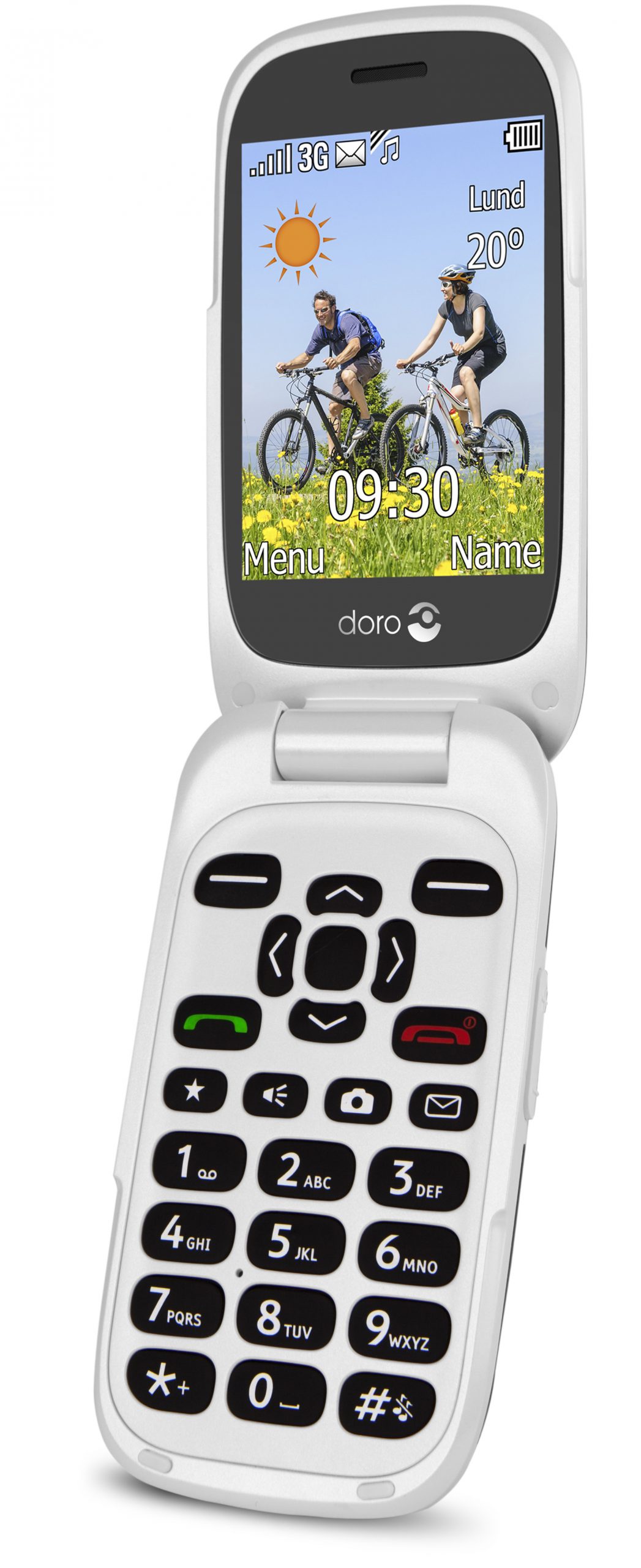 Doro 6530 Mobile Telephone - Black - Handset Solutions