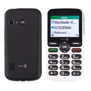 doro 5860 Téléphone portable pour séniors avec station de charge